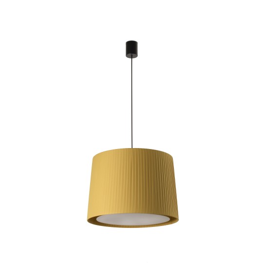 Colgante Samba simple negro+amarillo Faro